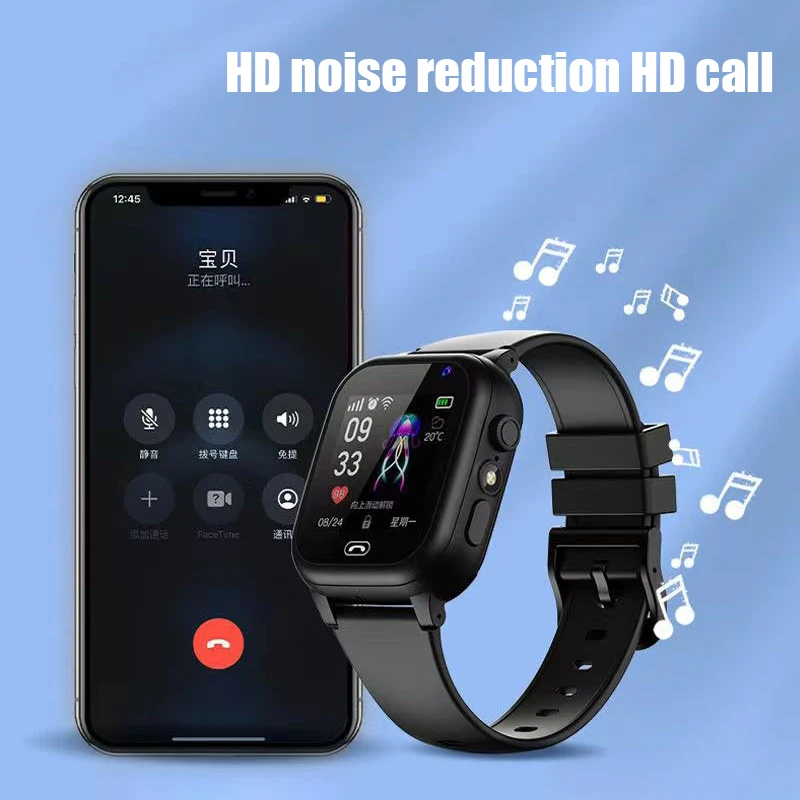 Smartwatch Id - 4G Smart Watch voor kinderen SOS-oproep