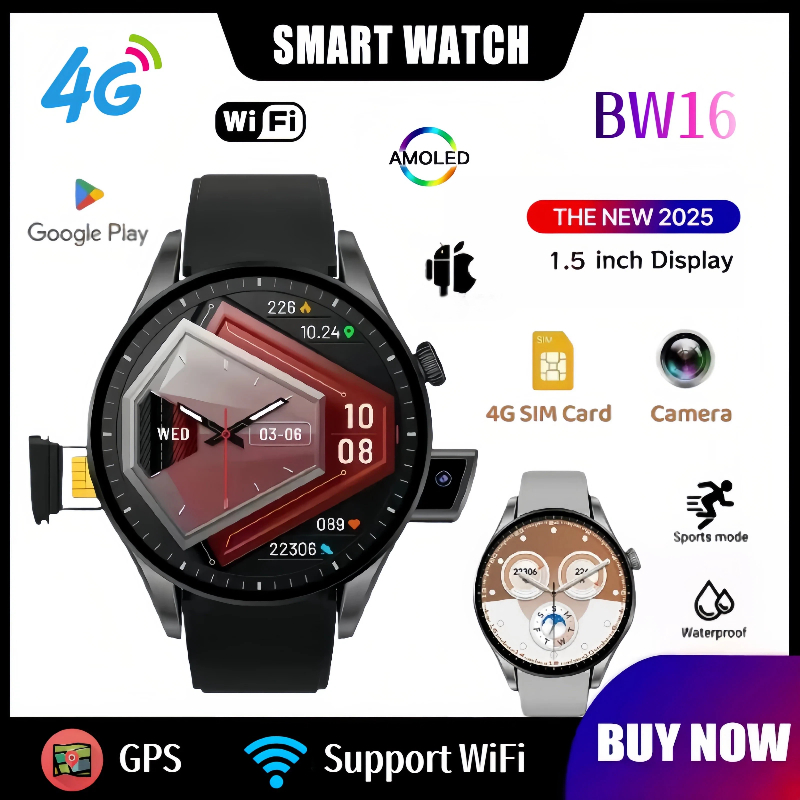 Smartwatch Id - Nieuwe 4G Smartwatch BW16: WiFi |