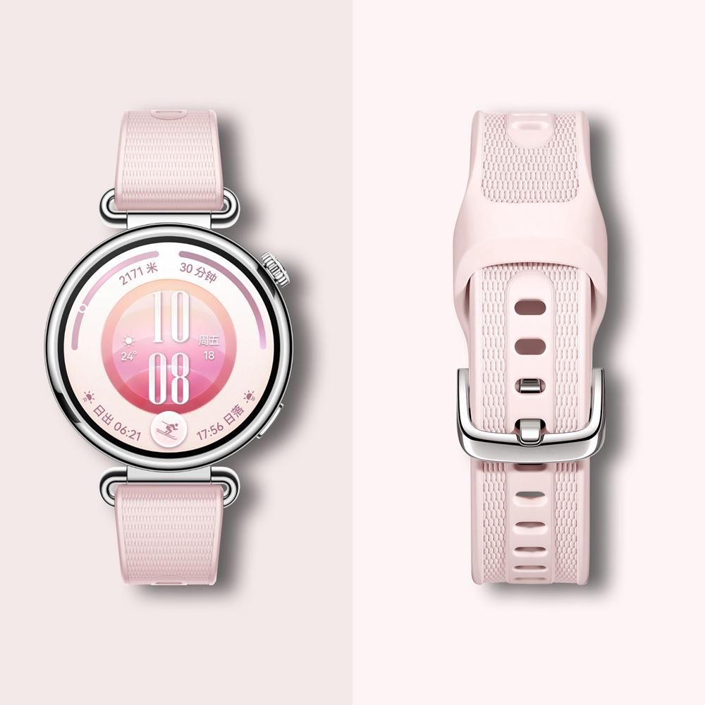 Titan Smartwatch Accessories - Fluororubberen band voor HUAWEI Watch GT
