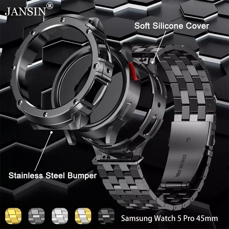 Roestvrijstalen behuizing + ba - Accessories For Galaxy Watch 5 recensie en prijs