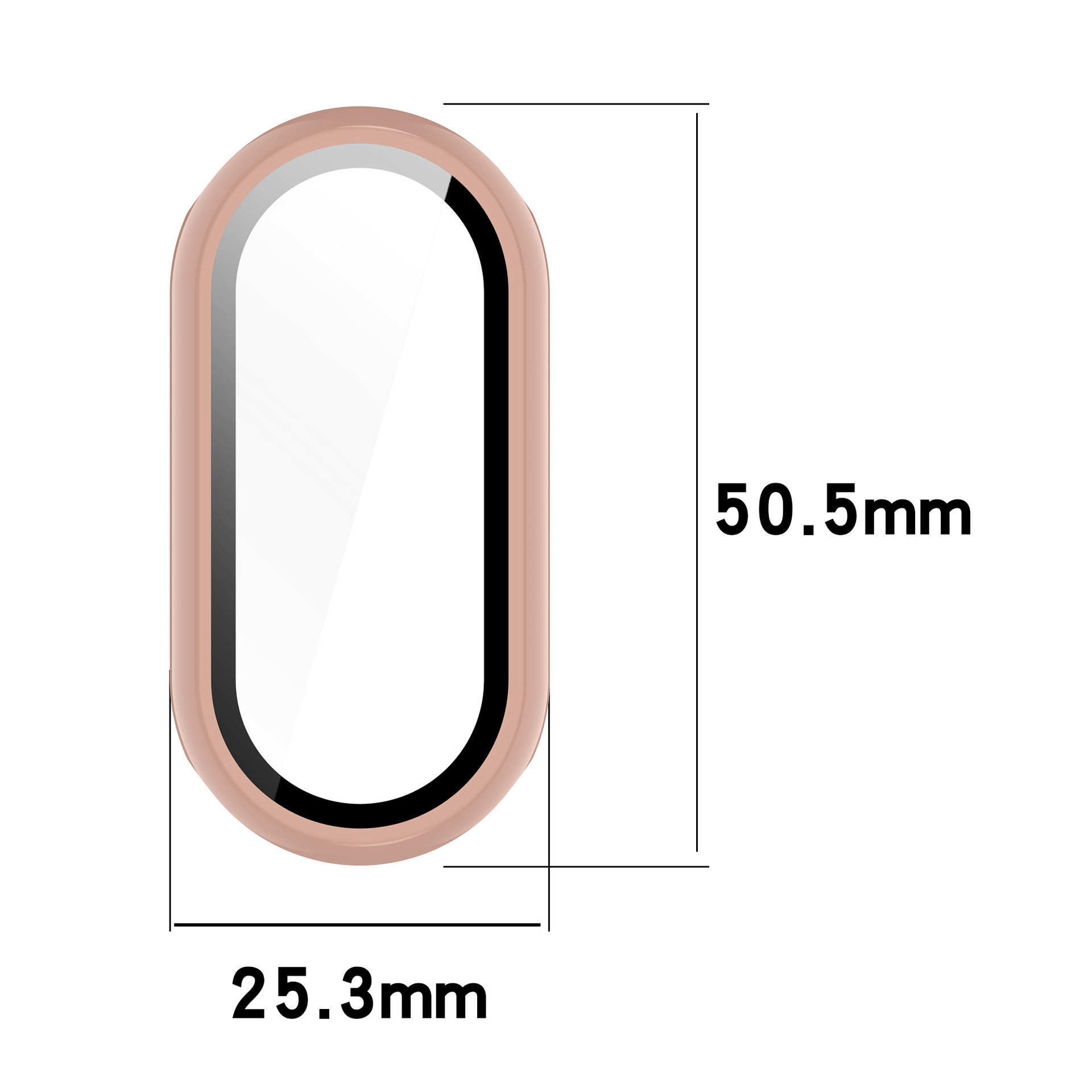 Gehard glas + pc-hoes voor Xia - Smartwatch Band Accessories recensie en prijs