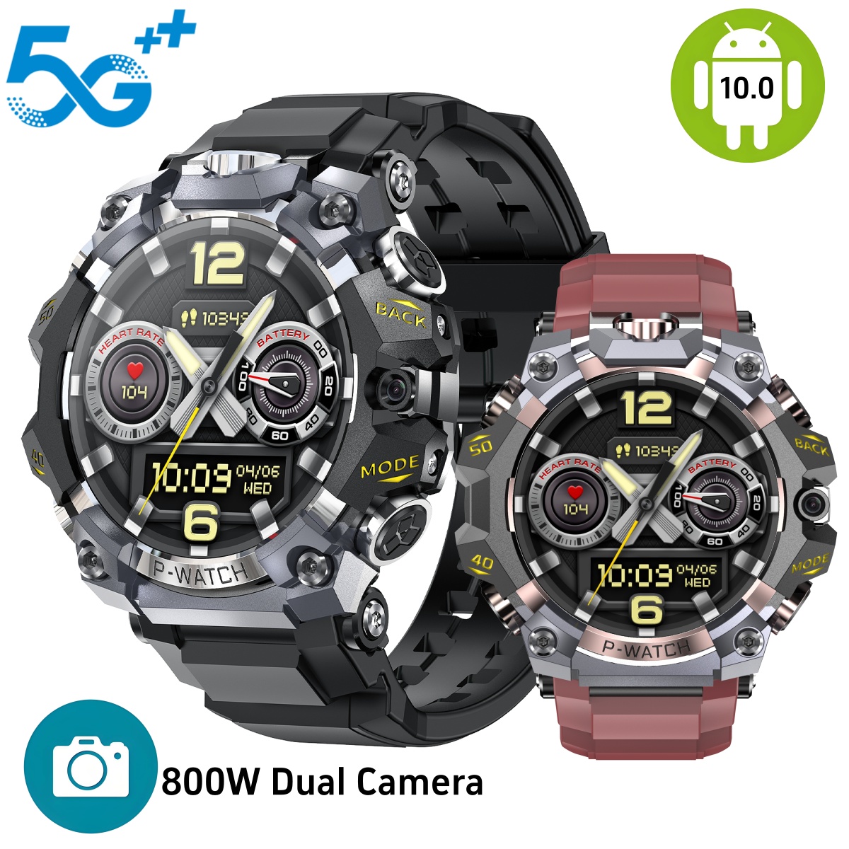 Q668 Smartwatch Android 10.0 1 - Smartwatch Id recensie en prijs