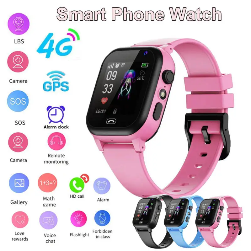 4G Smart Watch voor kinderen S - Smartwatch Id recensie en prijs