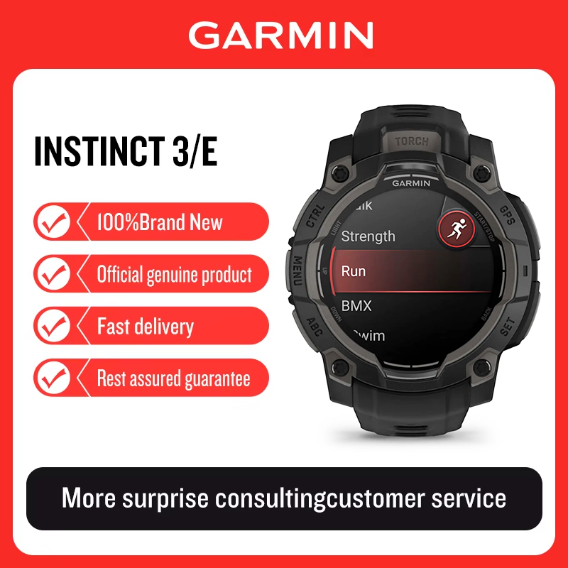 Garmin Instinct3/E sporthorlog - Smartwatch X18 recensie en prijs