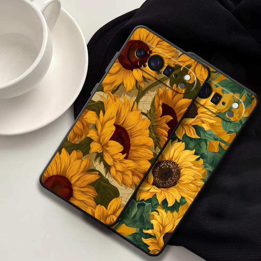 Zonnebloem Zee Funda Telefoon  - Google Pixel 9 Pro recensie en prijs