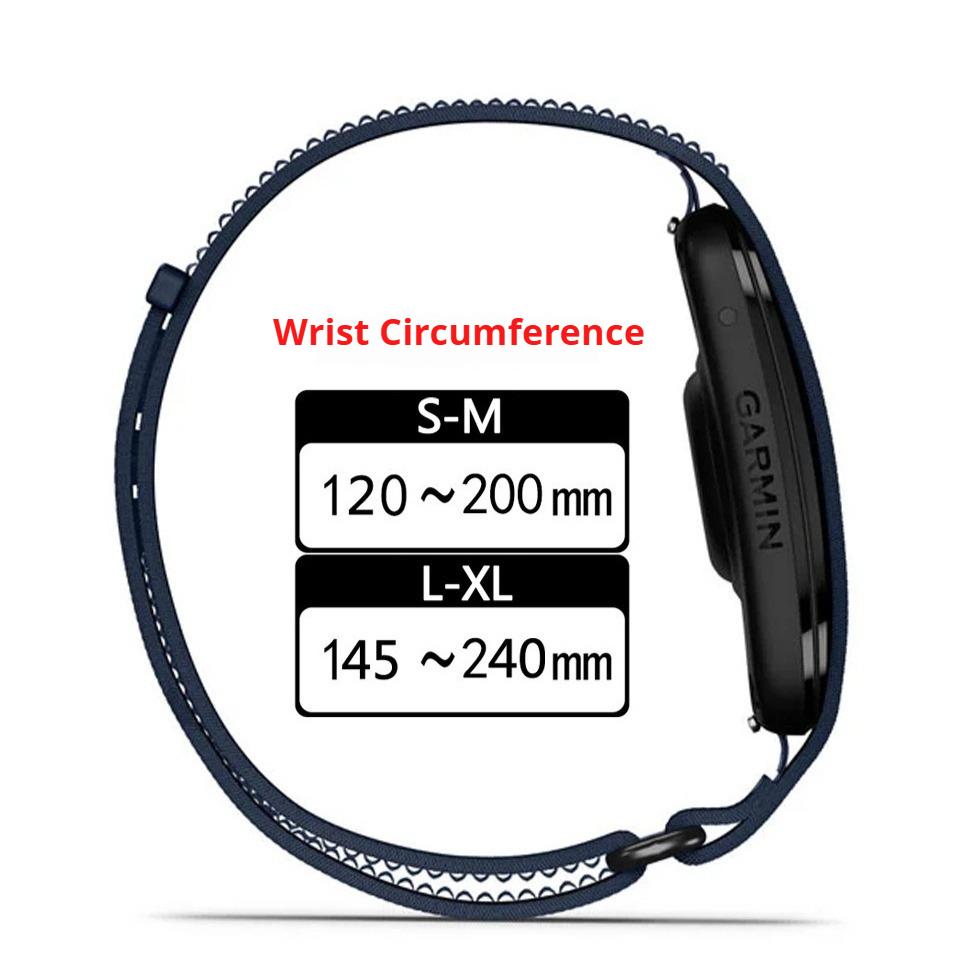 Ademende nylon band voor Garmi - Sport Loop Strap recensie en prijs