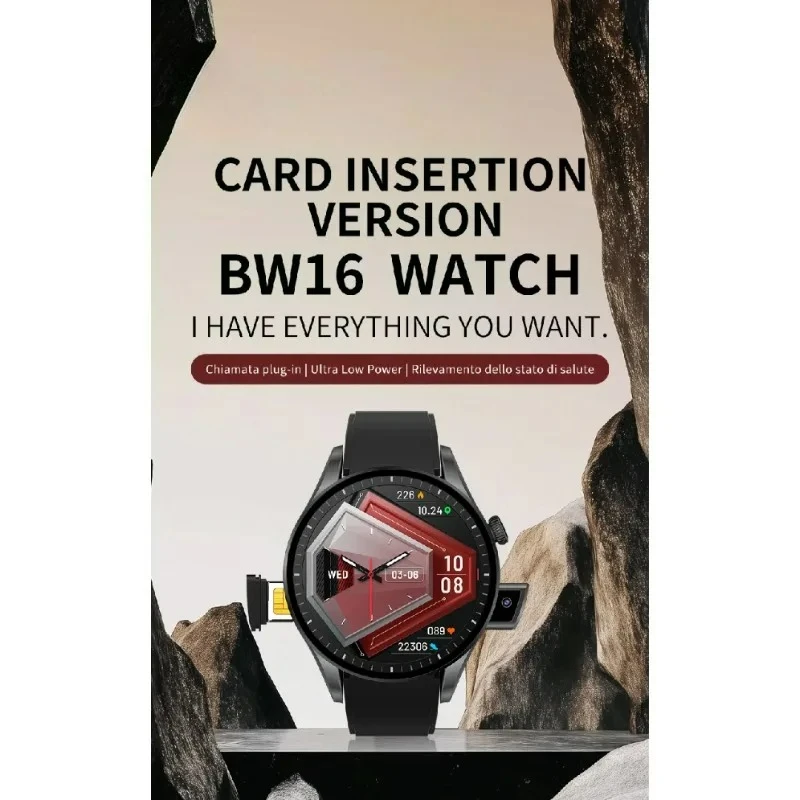 Nieuwe 4G Smartwatch BW16: WiF - Smartwatch Id recensie en prijs