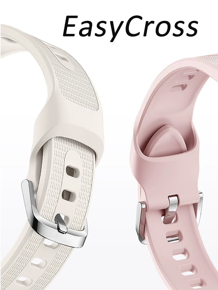 Fluororubberen band voor HUAWE - Titan Smartwatch Accessories recensie en prijs