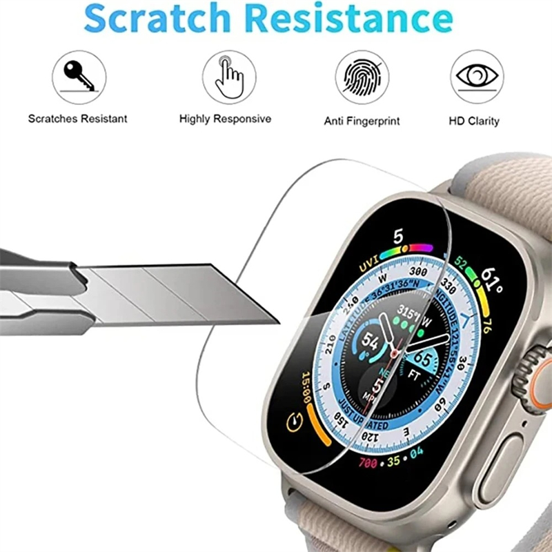Gehard glas voor Apple Watch U - Watch Case Bumper recensie en prijs